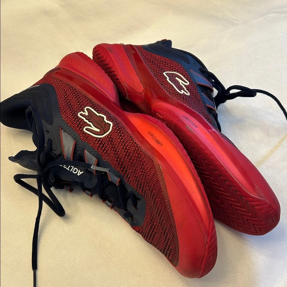 Lacoste AGLT 23 Ultra Men’s Red and Blue Sneakers
Size 12.5 - Picture 6 of 11
